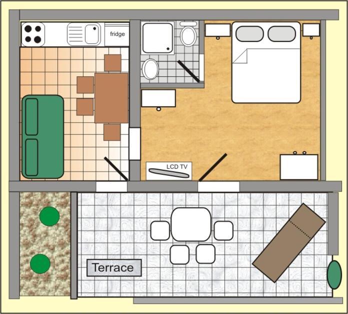 Apartments Dora Banjol Luaran gambar